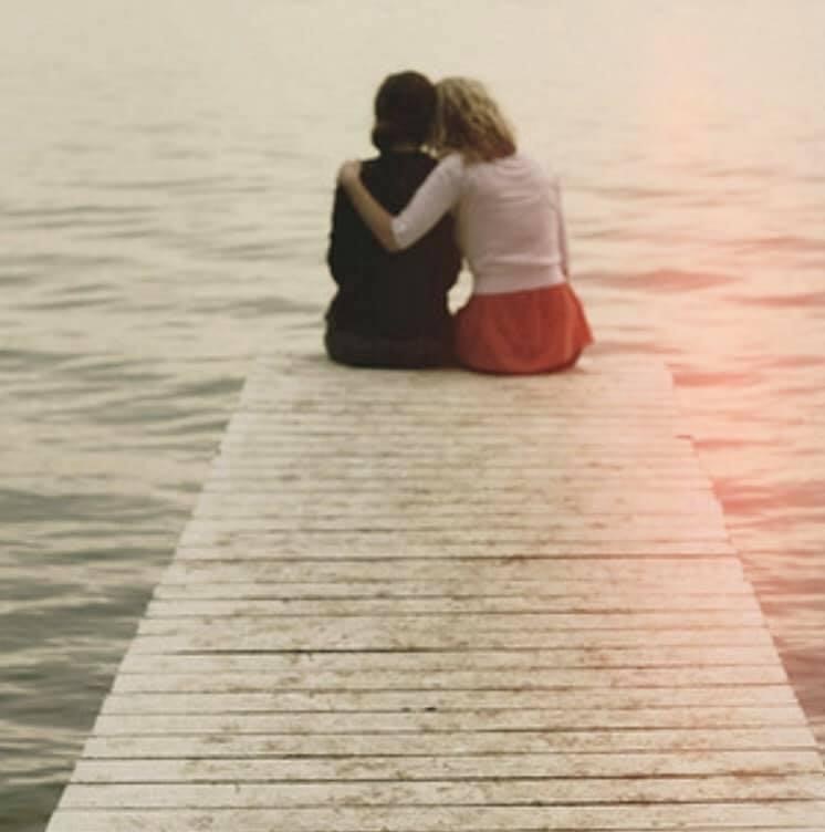 Comforting a friend who is grieving.