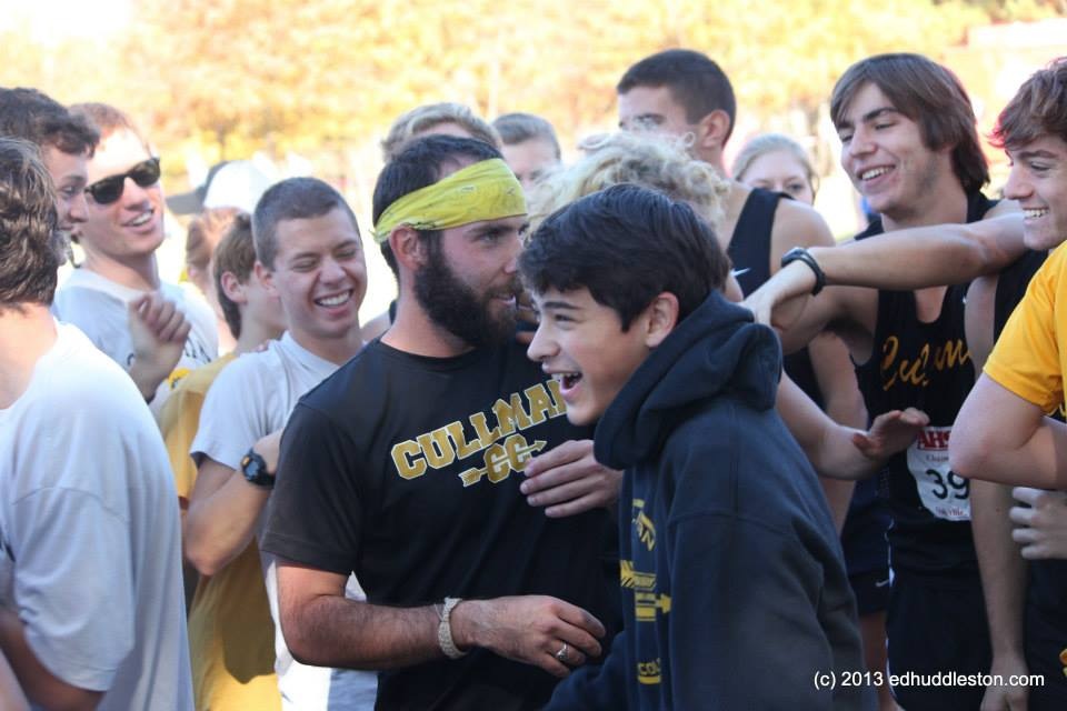 Team celebrating after State XC meet Nicholas' Fillinger Sophomore year.