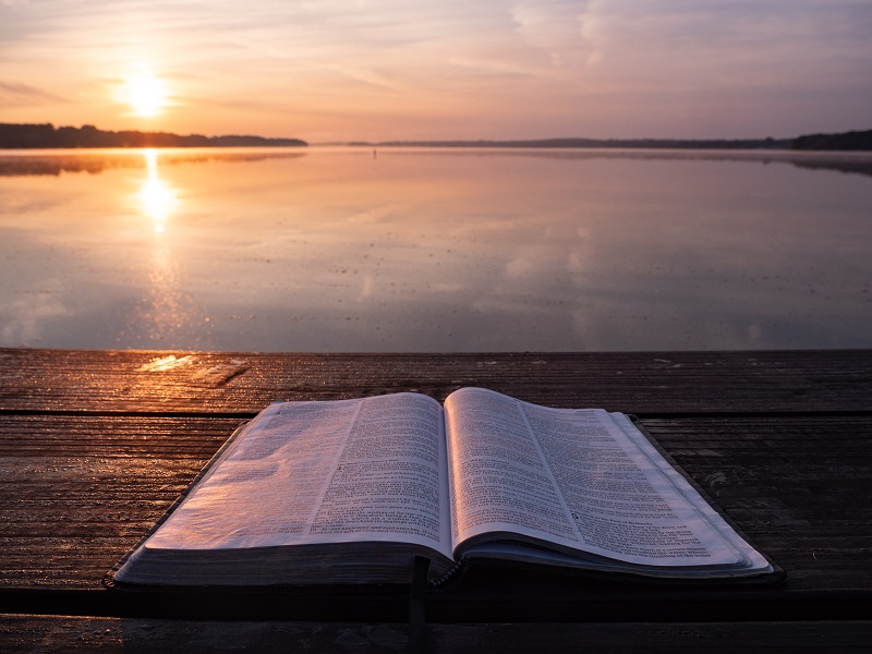 Reading the word of God