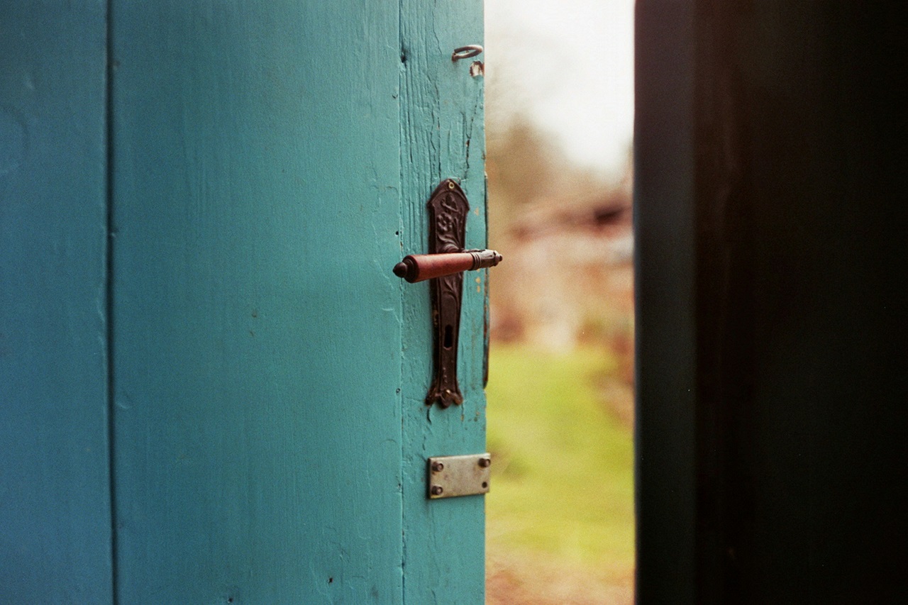 God is waiting on the other side of the door if you don’t give up too soon