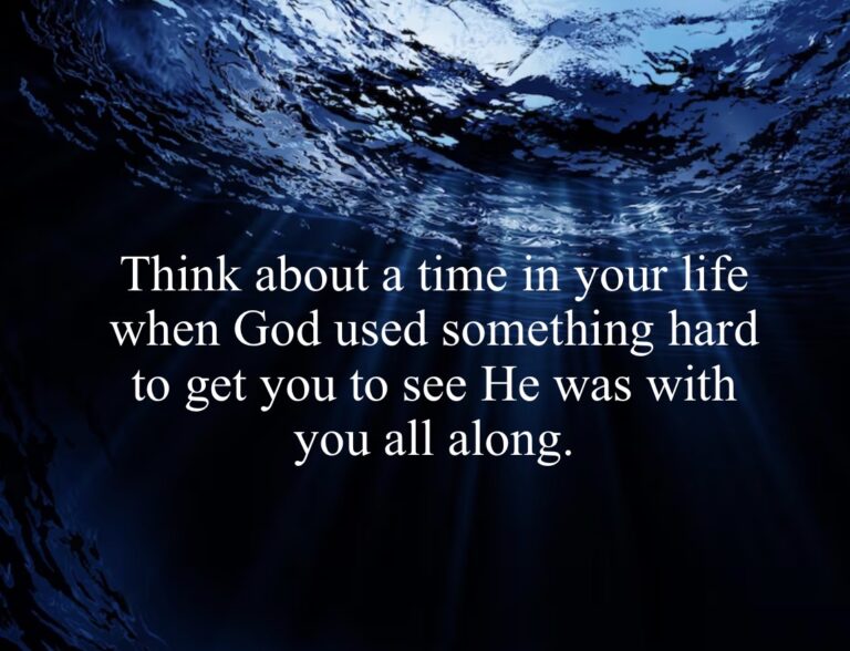 Our view of God Matters